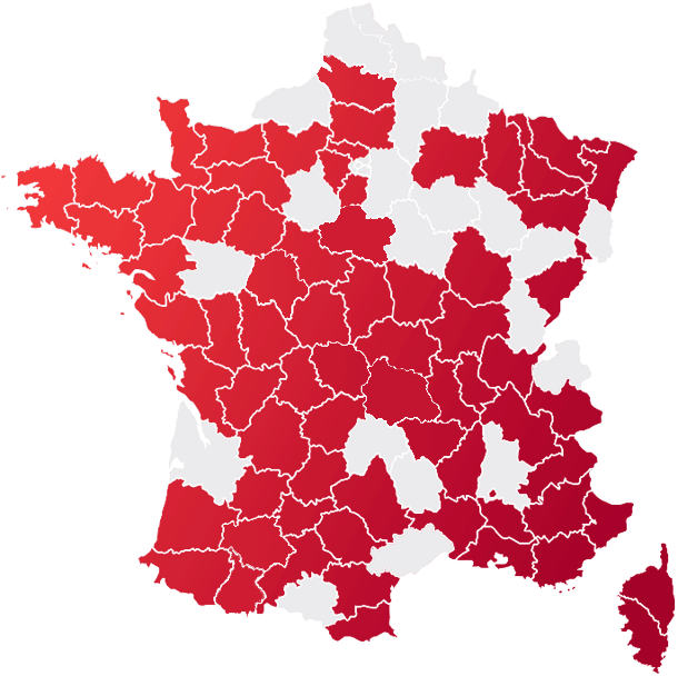 Carte références clients SDIS